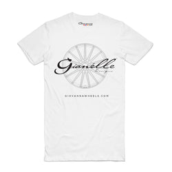 Gianelle Wheels - White T-shirt