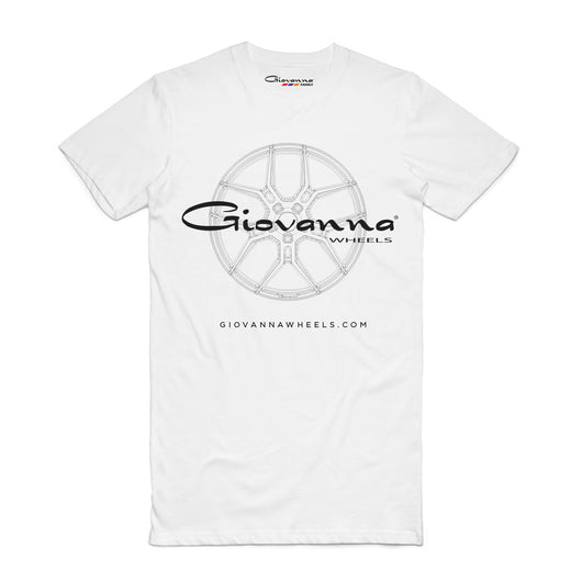 Giovanna Wheels - White T-shirt
