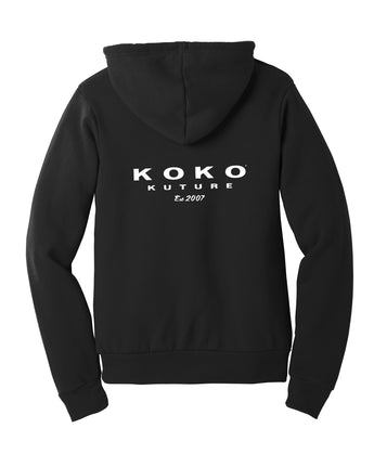 KoKo Kuture Est 2007 - Black Full Zip Hoodie